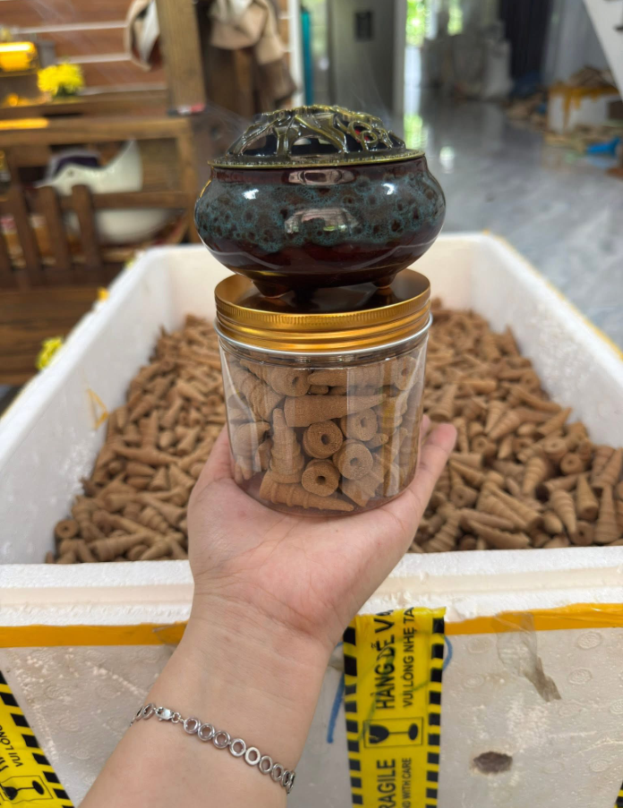 Nụ Trầm Hương Noom Nhang Nụ Sạch Không Hóa Chất 1